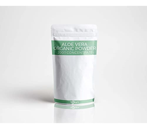 Polvo De Aloe Vera Orgánico 200:1 Concentración - 25g