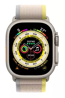 Apple Watch Ultra Gps + Cellular Correa Trail Amarillo Y Beis - Distribuidor autorizado