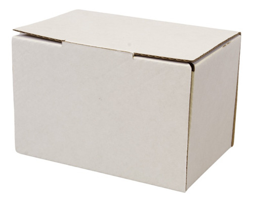 100 Cajas Cartón Micro Corrugado 10x15x10 Armable Para Color Blanco