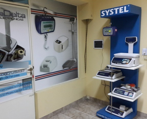 Imagen 8 de 9 de Balanza Bascula Industrial Systel Nexa 300 Kg Service Delta