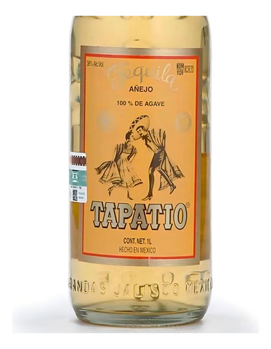 Caja De 12 Tequila Tapatio Añejo 750 Ml