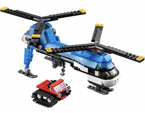 Lego Creator Helicóptero Avioneta Moto 3en1 31049