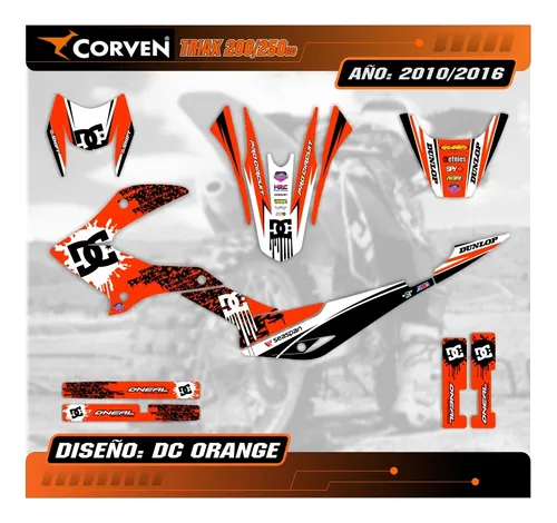 comprar Kit Calcos - Gráfica Corven Triax R2 200\u002F250 - Laminados