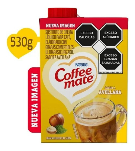 2 Pzs Sustituto De Crema Para Café Coffee Mate Líquido