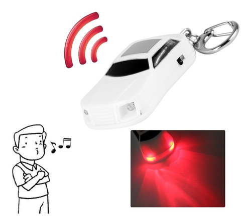 Buscador De Llaves Led Anti Lost Shape Car Llavero Localiz