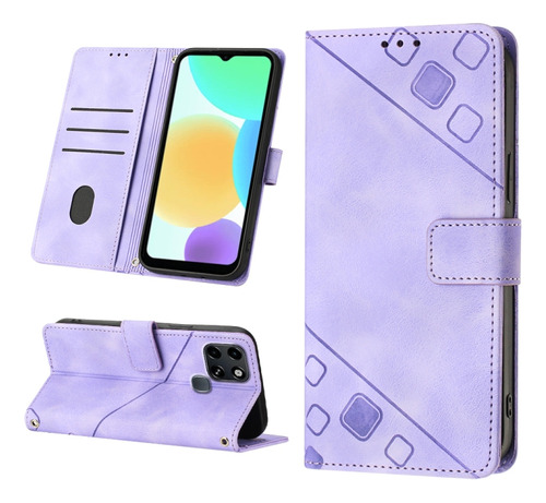 Funda De Teléfono De Cuero Para Infinix Smart 6