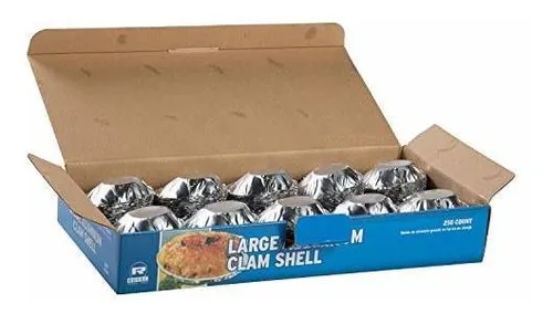 Conchas De Almeja Tamaño Rey, Paquete De 250