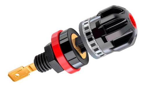 Wbt 0703 Cu - Plug Banana De Conexão Para Caixa Acústica Un