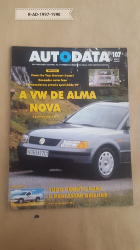 Revista Auto Data | 1997 E 1998 | 7 Unid.