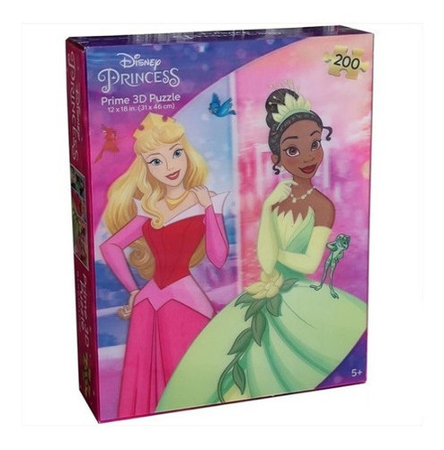 Puzzle Rompecabezas Prime 3d Disney Princesas 200 Piezas