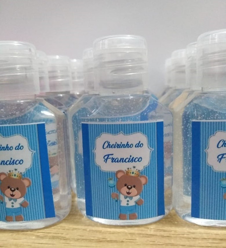 Imagem 5 de 7 de Lembrancinhas Chá De Bebe 30ml Personalizado 40 Und