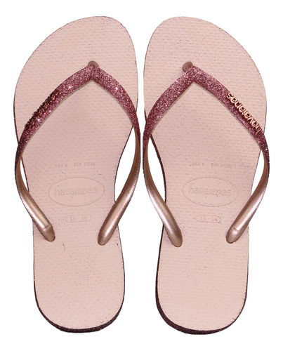 Chinelo Havaianas Slim Glitter Lançamento Legitimas Original