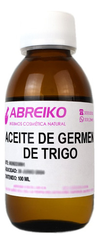 Aceite De Germen De Trigo Puro 100 Ml 