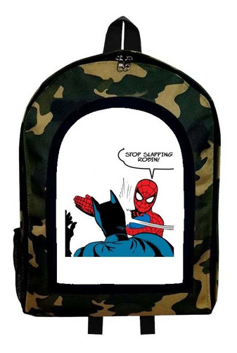 Mochila Camuflada Spider Man Nueva Colección Modelo 5