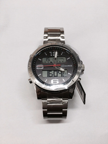 Relógio X-games Masculino Anadigi Xmssa004 P2sx Aço Oferta