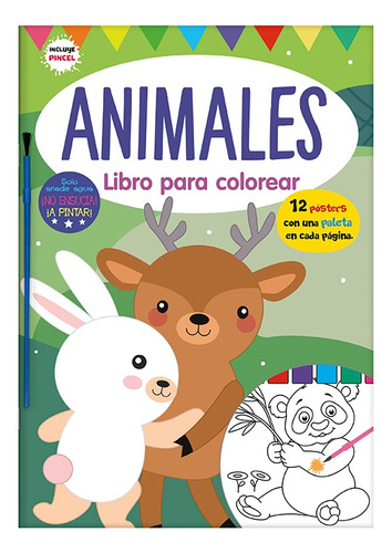 Libro De Manualidades Pintar Con Agua Para Niños Niñas