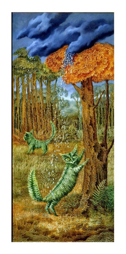 Rompecabezas Remedios Varo Gato Helecho 1000 Pzas Rommex