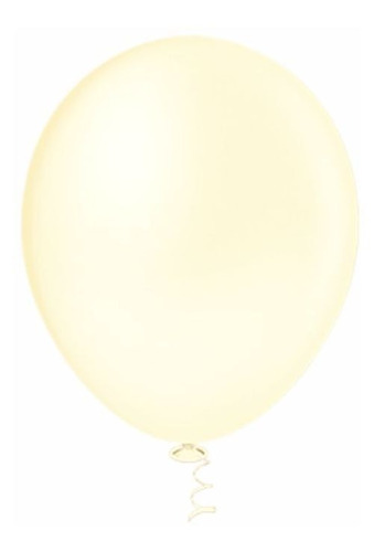 Balão Bexiga Candy Color 5 Polegadas Tema Infantil Revelação Cor Amarelo Candy