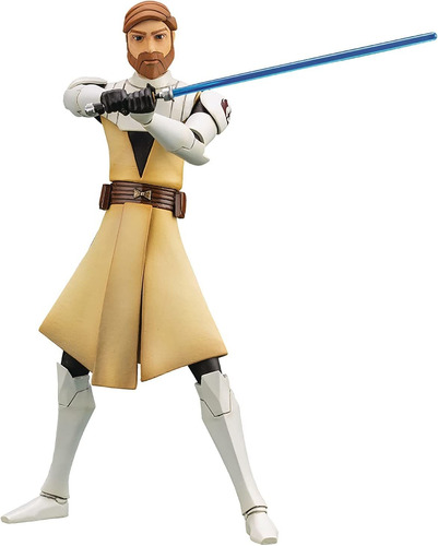 Star Wars: The Clone Wars: Obi Wan Kenobi Artfx Estatua...