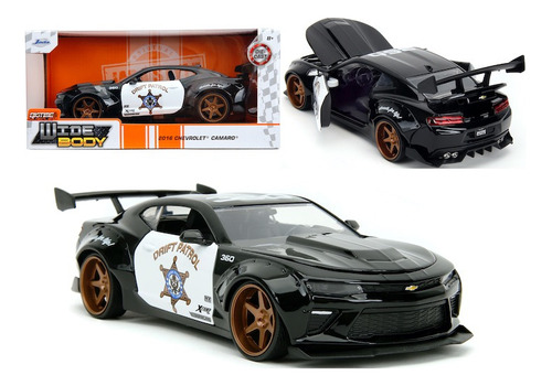 Jada 1:24 2016 Chevrolet Camaro Ss  Police Bigtime Muscle