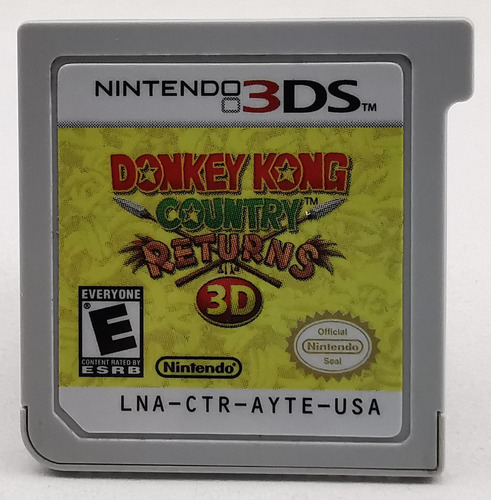 Donkey Kong Country Returns 3d 3ds Nintendo * R G Gallery (Usado)