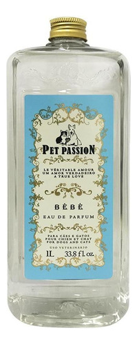 Perfume Pet Passion Bebê 1l Colônia