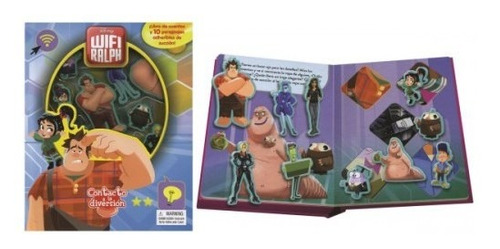 Contacto A La Diversion: Disney Wifi Ralph Libro Con Figuras