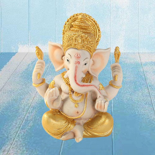 Estatueta Grande Ganesha Índia Estátua De Buda Decoração
