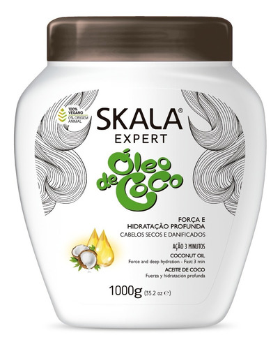 Crema Skala Expert Oleo De Coco 2 En 1 , Máscara Expert