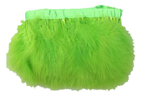 Adamai Marabou Hackle Natural Pavo Esponjoso Fleco Borde De