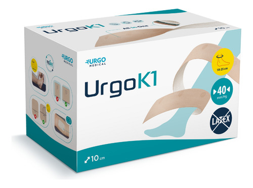 Urgo K1 Venda De Compresión 18-25 Cm C/1 Pza