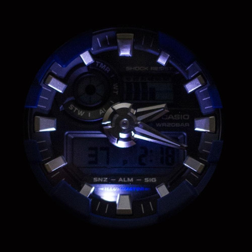 Reloj Casio G-shock Ga700-2a Genuino + Como Detectar Falso