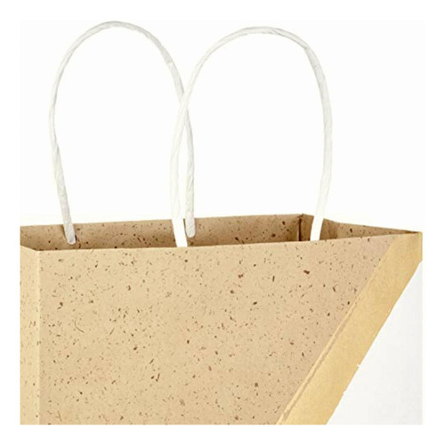 Hallmark Mango Rígido M Blanco 8 Unid. Bolsa De Regalo