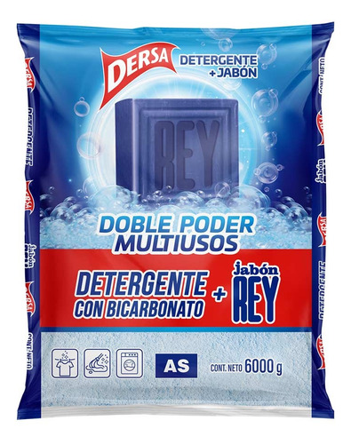 Deterge Dersa Doble Poder X 6kg - Kg a $10167