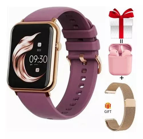 Reloj Inteligente Deportivo Para Mujer Q19 Pro Para Xiaomi H Color De La  Caja Morado