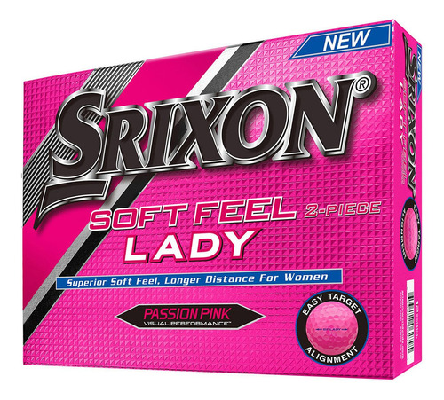 Pelotas Srixon Softfeel Lady Promo 3x2 (docenas) Color Rosa chicle