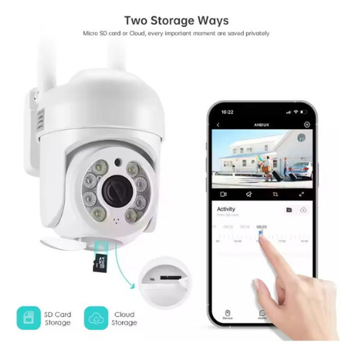 Cámara De Seguridad Smart Camera Or-101 Con Resolución 5mp Blanco