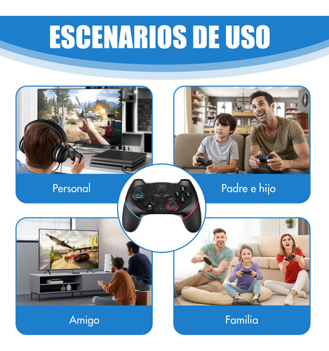 Js Mando Inalámbrico Yawpgn Dualsense Pro Controller
