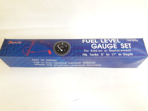 Reloj De Gasolina Con Flotante Universal Marca Faria
