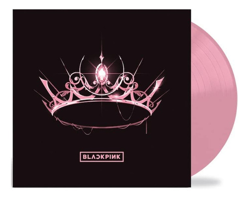 Blackpink The Album Vinilo Nuevo Lp Pink Opaque