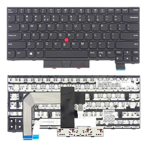 Teclado De Versión Estadounidense Para Lenovo Thinkpad T470