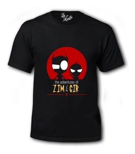 Polera De Invasor Zim - The Zim And Gir  Nn