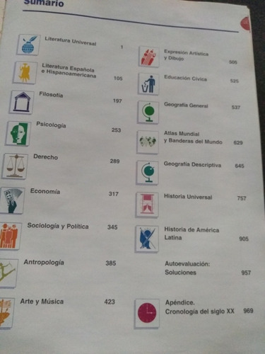 Enciclopedia De Ciencias Sociales. Preceptor - Ed. Oceano (Usado)