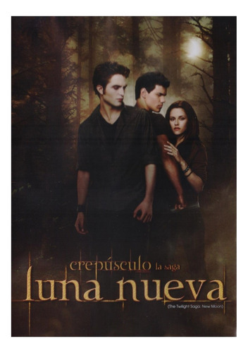 Luna Nueva Saga Crepusculo Robert Pattinson Pelicula Dvd