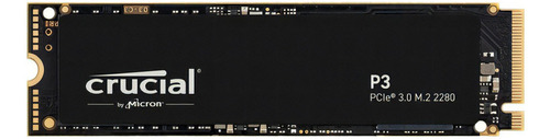 Disco Sólido Interno Crucial Ct500p3ssd8 500gb Negro