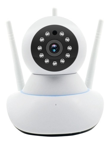 Camara Seguridad Wifi Robótica/visión Noct/3antenas+obsequio