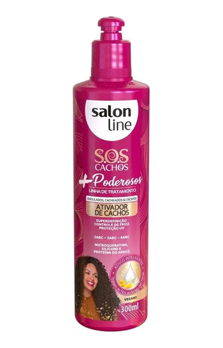 Salon Line Activador Sos Rulos +poderosos Vegano Brillo Defi