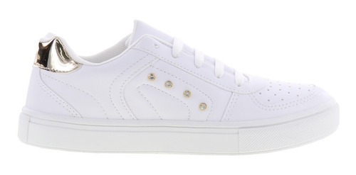 Tenis Casuales Para Dama Color Blanco Clásicos 
