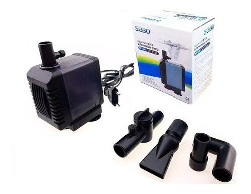 Bomba Sumergible Pecera Acuario Sobo Wp-3500 Pileta 1.2l/h