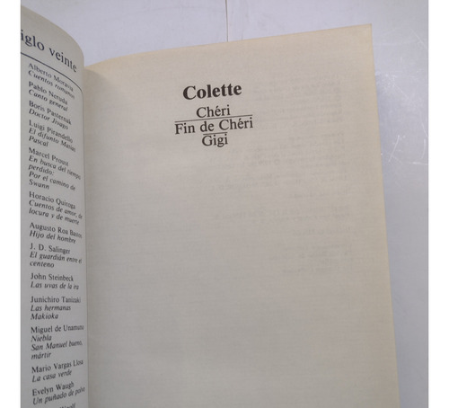 Las Grandes Obras Del Siglo Veinte Colette S5 (Usado)